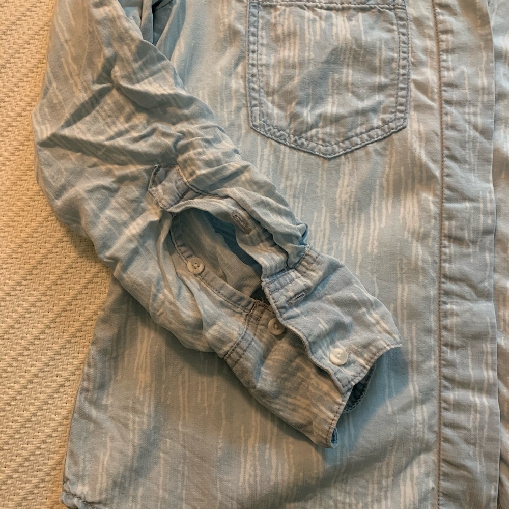 Printed Button Up - image 4